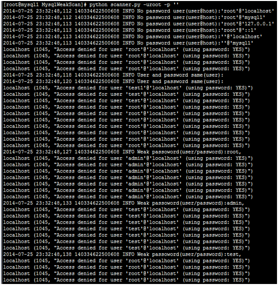 第5周作业Python实现弱密码检测(支持有账号模