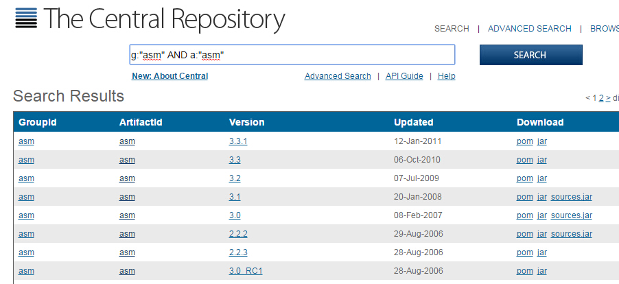 关于ASM的jar包的版本 - Java语言开发技术 - 炼
