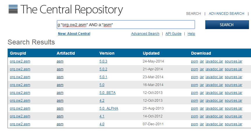关于ASM的jar包的版本 - Java语言开发技术 - 炼